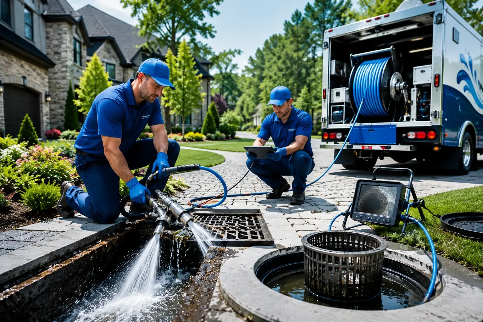 Local outdoor drain cleaning professionals in Sebastopol, MS